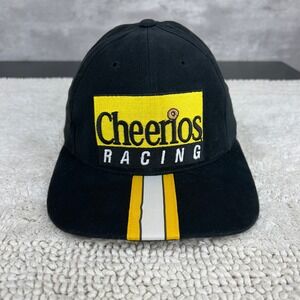 Vintage Cheerios Racing Strap Back Hat OSFA Nascar Johnny Benson Cap